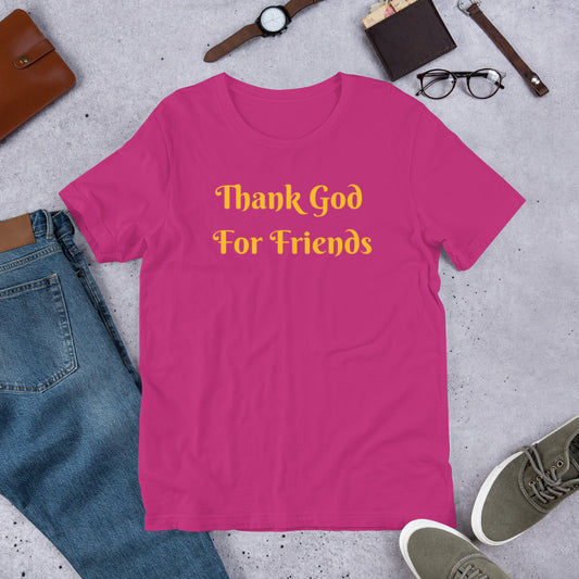 TGIF Tee- Thank God For Friends!